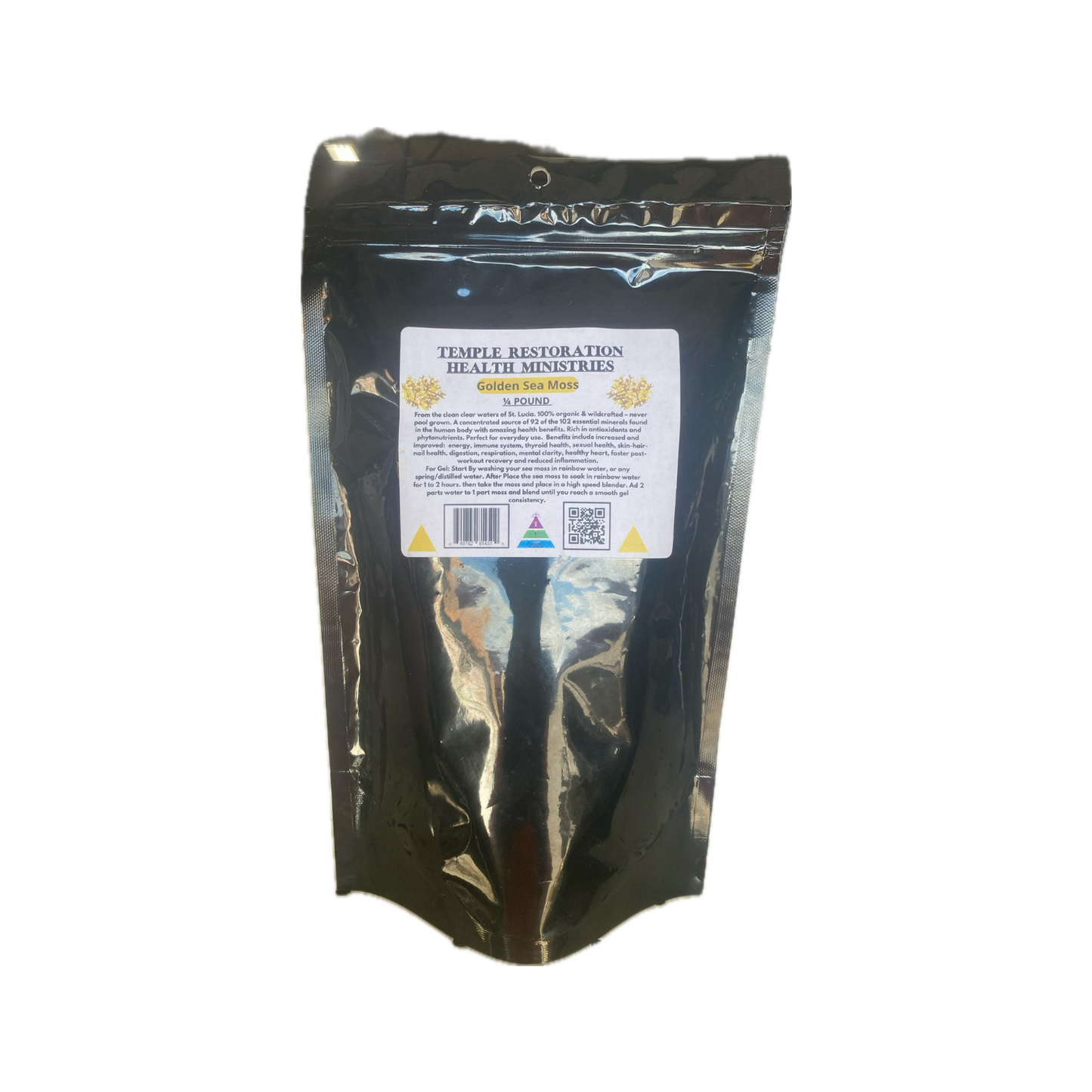 Gold Sea Moss (1/4 lb) - The New Atlantis
