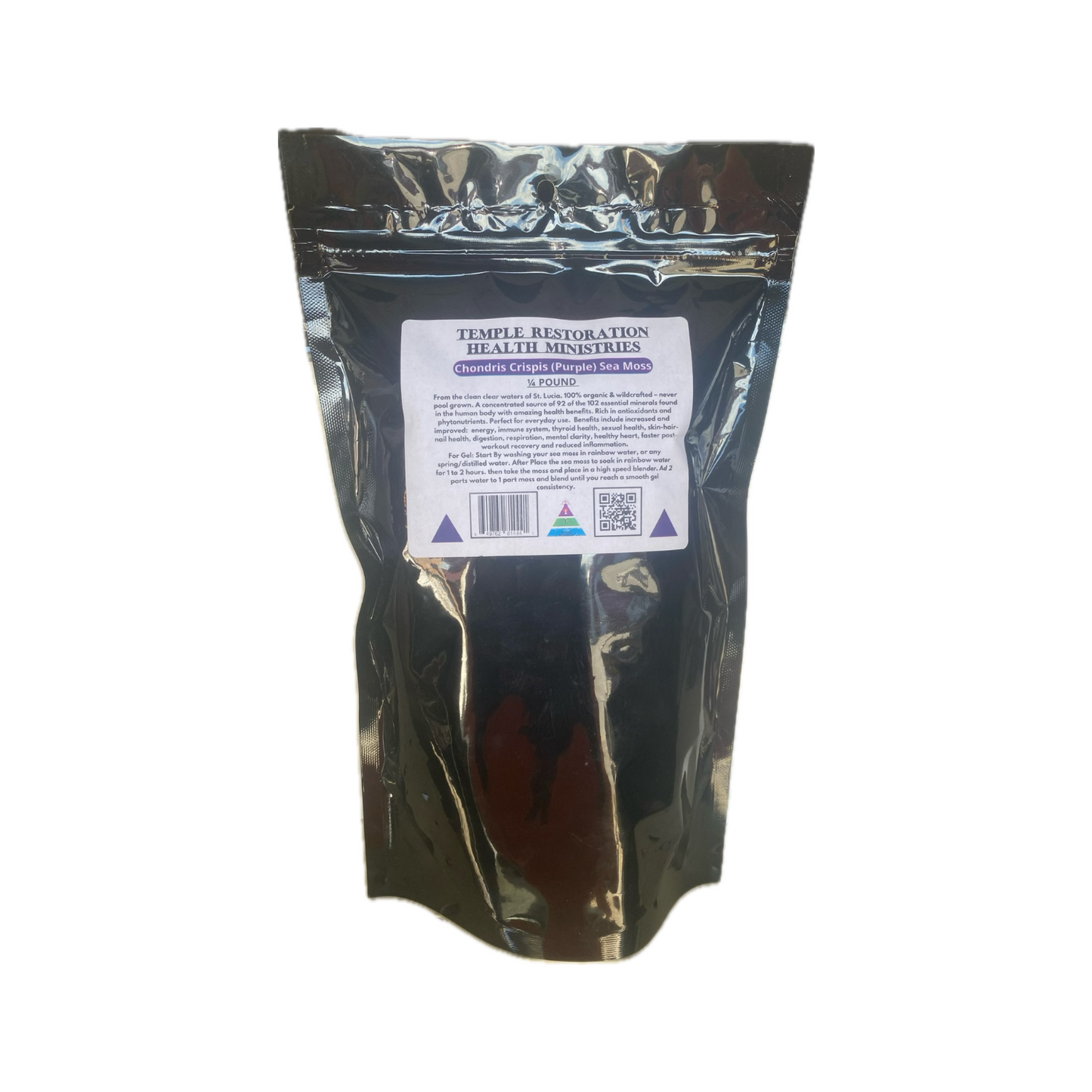 Purple Sea Moss (1/4 lb) - The New Atlantis