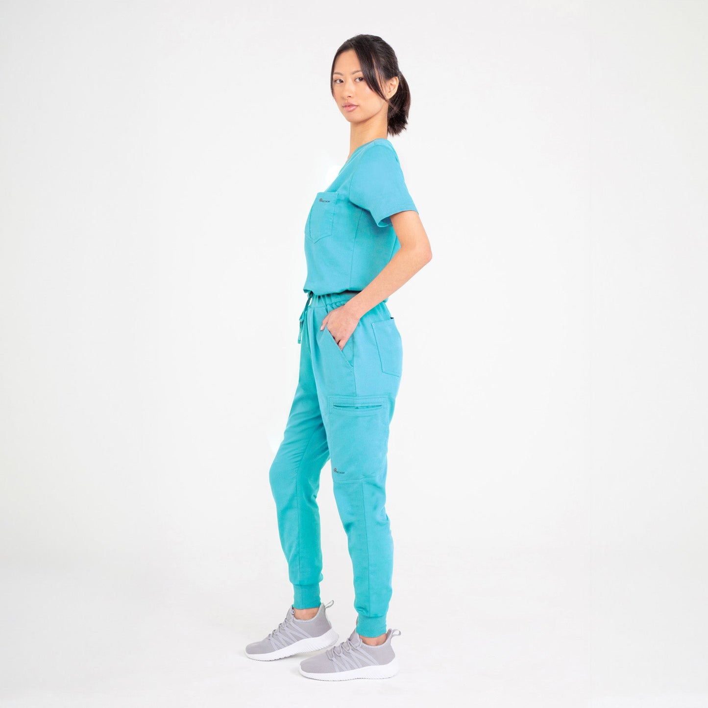CopperActive™ Scrub Women's Premium Teal Jogger Bottom
