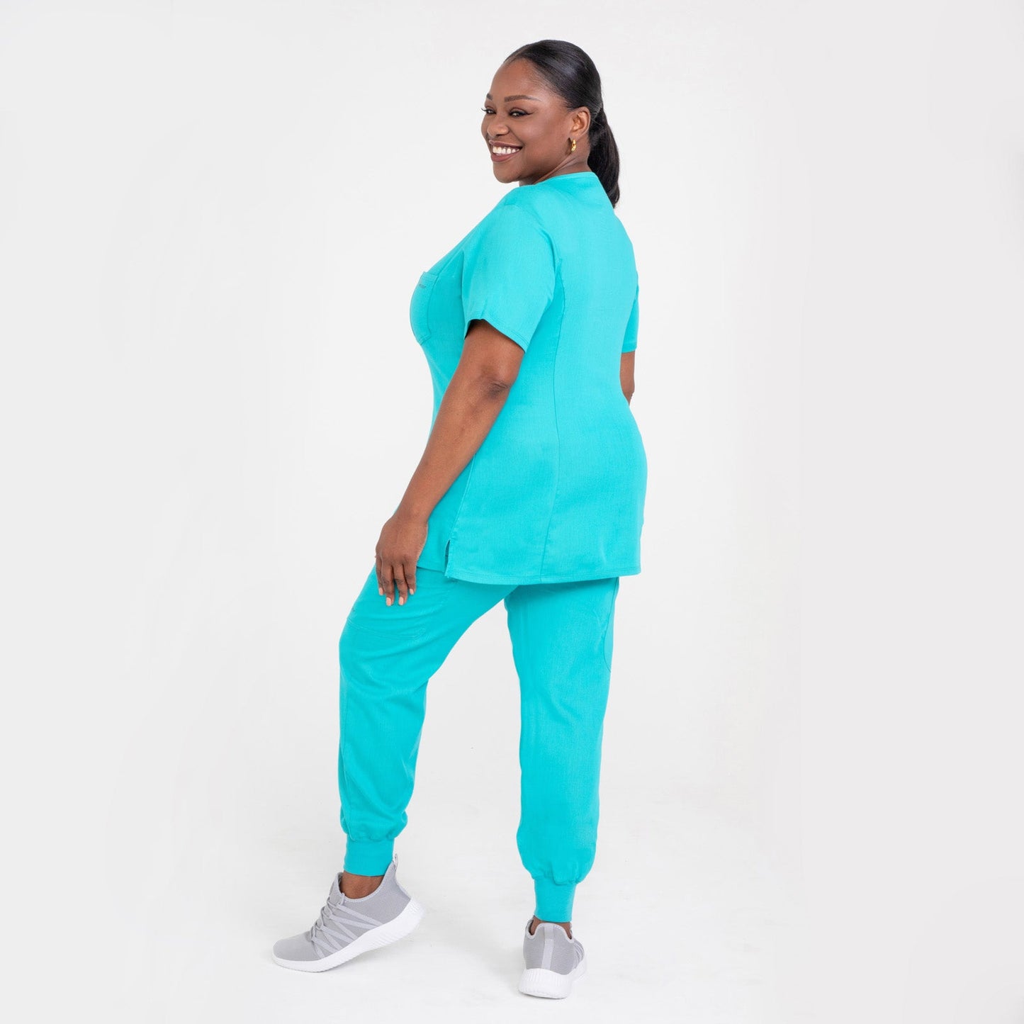 CopperActive™ Scrub Women's Premium Teal Jogger Bottom